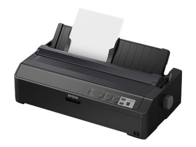 Epson FX 2190II - Printer - B/W - dot-matrix - Roll (21.6 cm), 406.4 mm (width), 420 x 364 mm - 240 x 144 dpi - 9 pin - up to 738 char/sec - parallel, USB 2.0