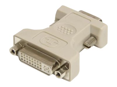 StarTech.com DVI to VGA Cable Adapter - F/M - DVI to VGA connector - DVI to VGA Converter - DVI to VGA Adapter (DVIVGAFM) - VGA adapter - DVI-I (F) to HD-15 (VGA) (M) - beige