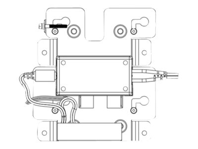 CC6000 WALL MOUNT BRACKET
