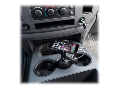 Belkin Car Cup Mount - Car holder for mobile phone - for Samsung Galaxy Note 3, Note II, S II, S4, S5