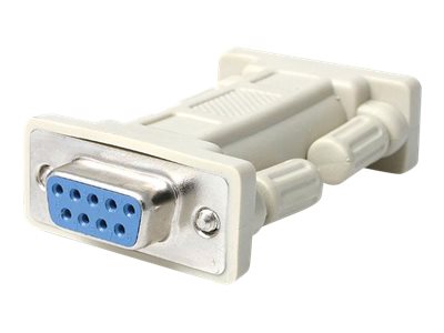 StarTech.com DB9 RS232 Serial Null Modem Adapter - F/F - Null modem adapter - DB-9 (F) to DB-9 (F) - NM9FF - Null modem adapter - DB-9 (F) to DB-9 (F) - for P/N: EC1S952, EC2S952, PCI2S232485I