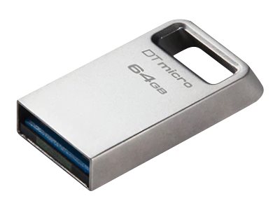 Kingston DataTraveler Micro - USB flash drive - 64 GB - USB 3.2 Gen 1