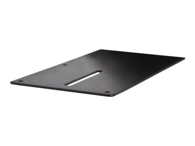 B-TECH System 2 - Mounting component (shelf) - for video conference camera - black - mounting interface: 75 x 75 mm