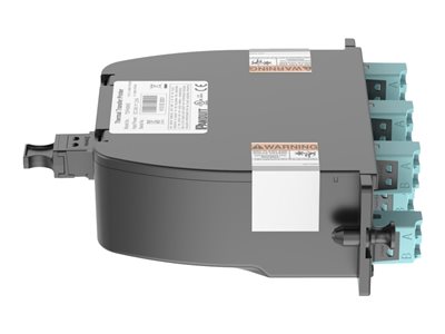 Panduit QuickNet - Pre-terminated fibre optic cassette - LC SM X 12 - black
