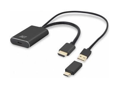 HDMI-A MALE TO USB-C FEMALE. 1 stk