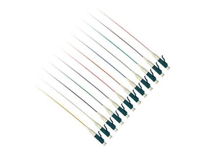 ACT LC 50/125um OM3 pigtails (12 stuks) 1 m