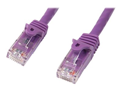 25 ft Purple Snagless Cat6 Patch Cable