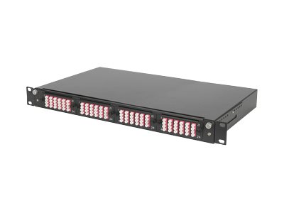 MPO/MTP patch panel for 4 cassettes Dist