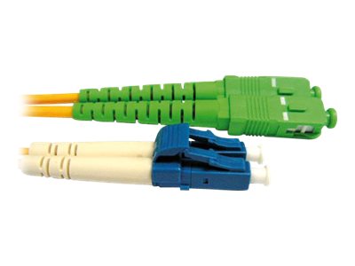 ACT SC/APC8-LC/PC 9/125um OS2 Duplex fiber optic patch 30 m