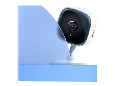 Tapo C110 V1 - Network surveillance camera - colour (Day&Night) - 3 MP - 1296p - fixed focal - audio - wireless - Wi-Fi - H.264 - DC 9 V