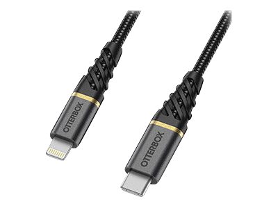 OtterBox Premium - Lightning cable - Lightning male to 24 pin USB-C male - 1 m 
