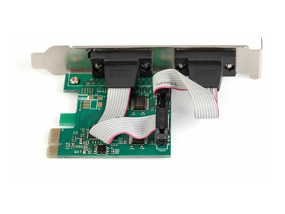 SERIAL I/O RS232 PCIEXPRESS ADD-ON CARD 2-PORT INCL. LOW PROFILE CHIPSET:ASIX99100