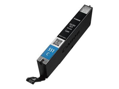 Canon CLI-551C - 7 ml - cyan - original - ink tank - for PIXMA iP8750, iX6850, MG5550, MG5650, MG5655, MG6450, MG6650, MG7150, MG7550, MX725, MX925