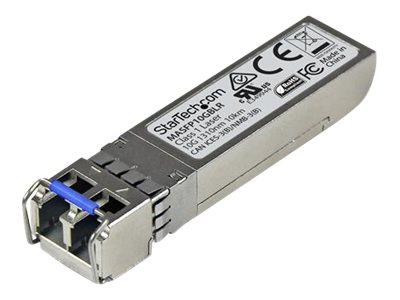 StarTech.com Cisco Meraki MA-SFP-10GB-LR Compatible SFP+ Module, 10GBASE-LR, 10GbE SMF Optic Transceiver, Gigabit Ethernet SFP+, LC Connector, 10km 1310nm DDM, Cisco Meraki MS225, MX400 - Lifetime Warranty (MASFP10GBLR) - SFP+ transceiver module (equivalent to: Cisco Meraki MA-SFP-10GB-LR) - 10GbE - 10GBase-LR - LC single-mode - up to 10 km - 1310 nm