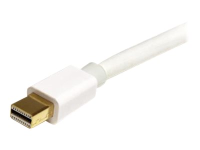 StarTech.com 1m 3ft White Mini DisplayPort 1.2 Cable M/M - Mini DisplayPort 4k w/ HBR2 support - Mini DP to Mini DP Cable 1 meter, 3 feet (MDPMM1MW) - DisplayPort cable - Mini DisplayPort (M) to Mini DisplayPort (M) - 1 m - white - for P/N: CDP2MDP,