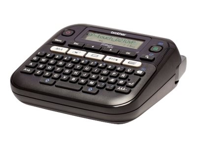 Brother P-Touch PT-D210VP - Labelmaker - monochrome - thermal transfer - Roll (1.2 cm) - 180 dpi - up to 20 mm/sec - 2 line printing