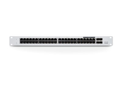 Cisco Meraki MS130-48 - Switch - Managed - 48 x 10/100/1000Base-T + 4 x Gigabit SFP - rack-mountable