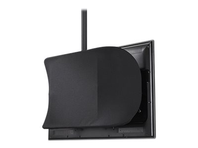 Chief FUSION Universal Single LCM - Mounting component (back cover) - for LCD display - polyester, steel - black - screen size: 42\"-60\"