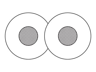 Zone 300/305 Earpads MIDNIGHT BLACK