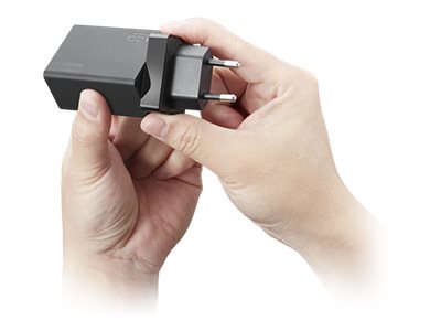 Lenovo 65W USB-C Travel Adapter - Power adapter - AC 100-240 V - 65 Watt - black