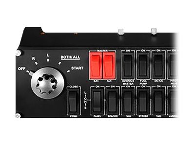 Logitech Flight Switch Panel - Flight simulator instrument panel - wired - for PC