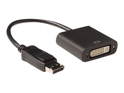 Videoadapter - DisplayPort (M) naar DVI (V) - zwart
