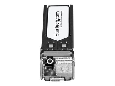StarTech.com Extreme Networks 10056H Compatible SFP Module, 1000BASE-BX-D, 1 Gigabit Ethernet Bi-Directional (BiDi) Fiber Single Strand SFP (SMF), LC 10km, Mini GBIC Transceiver SFP Module - Lifetime Warranty (10056H-ST) - SFP (mini-GBIC) transceiver module (equivalent to: Extreme Networks 10056H) - 1GbE - 1000Base-BX-D - LC single-mode - up to 10 km - 1310 (RX) / 1490 (TX) nm