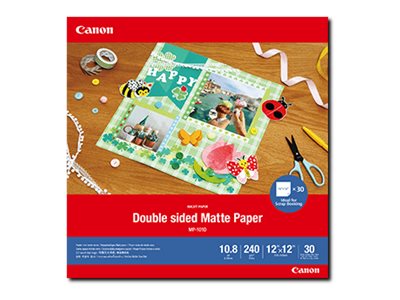 Canon Double-sided Matte Paper MP-101D - Matte - 275 micron - 304.8 x 304.8 mm - 240 g/m² - 30 sheet(s) paper