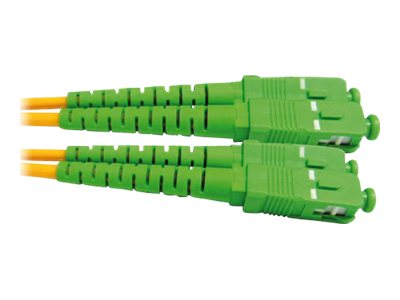 ACT SC/APC8-SC/APC8 9/125um OS2 Duplex fiber optic patch 10m