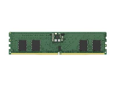 Kingston ValueRAM - DDR5 - module - 8 GB - DIMM 288-pin - 3200 MHz - CL52 - 1.1 V - clocked unbuffered - on-die ECC
