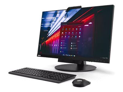 Lenovo ThinkCentre Tiny-in-One 27 - LED monitor - 27\" - 2560 x 1440 @ 60 Hz - 350 cd/m² - 1000:1 - 4 ms - HDMI, DisplayPort - speakers - black - for ThinkCentre neo 70t 11YU
