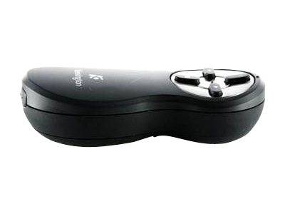 Kensington Si600 Wireless Presenter with Laser Pointer - Presentation remote control - 4 buttons - RF - black