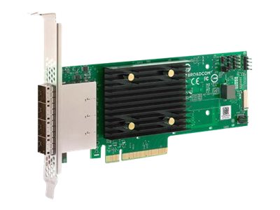Lenovo ThinkSystem 440-16e - Storage controller - 16 Channel - SATA 6Gb/s / SAS 12Gb/s - low profile - PCIe 4.0 x8 - for ThinkSystem SR530, SR590, SR630, SR630 V2, SR645, SR650, SR650 V2, SR665, ST650 V2