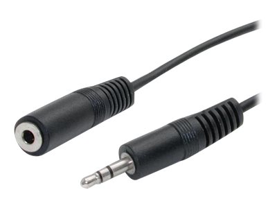 StarTech.com 6 ft 3.5mm Stereo Extension Audio Cable - M/F - 6ft stereo Extension Cable - 3.5mm audio - 6ft Stereo Audio Cable (MU6MF) - Audio extension cable - mini-phone stereo 3.5 mm male to mini-phone stereo 3.5 mm female - 1.8 m - for P/N: PEXSOUND7CH, SV211DPUA, SV211DPUA4K, SV211HDUA4K, SV431DL2DU3A, SV431TDVIUA