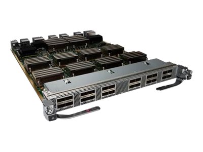 Cisco Nexus 7700 M3-Series - Switch - L3 - Managed - 24 x QSFP+ - plug-in module - refurbished - for P/N: N7706-EN-B22S2E, N7706-SDA-B23S2E, N77-C7706-B33S3E-R, N77-C7710-B36S3E
