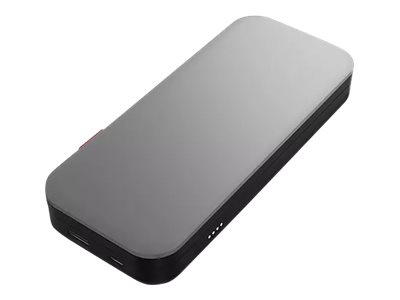 Lenovo Go USB-C Laptop - Power bank - 1 x battery - lithium polymer - 20000 mAh - 74 Wh - thunder black