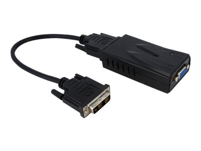 StarTech.com High Resolution Video DVI to VGA Converter - Video converter - DVI - VGA - black - DVI2VGACON - Video converter - DVI - VGA - black