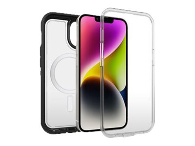 OtterBox Defender XT Apple iPhone 14/iPhone 13 Black Crystal - clear/black - ProPack