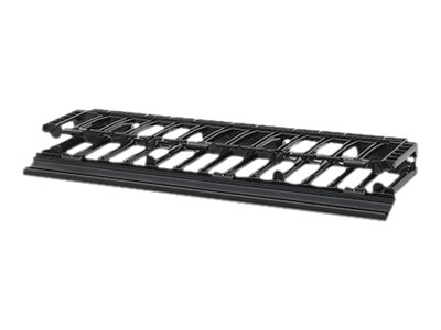 Panduit NetManager High Capacity Horizontal Cable Manager - Rack cable management panel (horizontal) - white - 1U - 19\"