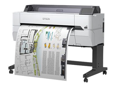 Epson SureColor SC-T5405 - With Stand - 36\" large-format printer - colour - ink-jet - Roll (91.4 cm) - 2400 x 1200 dpi - Gigabit LAN, Wi-Fi(n), USB host, USB 3.0 - cutter