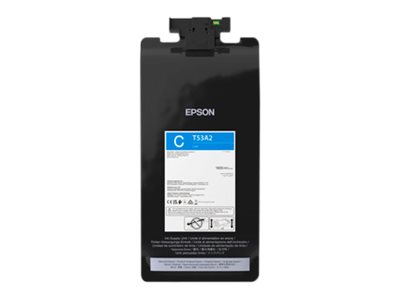 Epson T53A2 - 1.6 L - Large Format - cyan - original - ink pouch - for SureColor T7770D