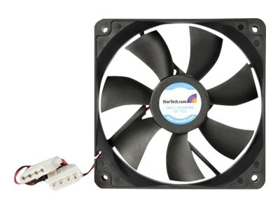 StarTech.com 120x25mm Dual Ball Bearing Computer Case Fan w/ LP4 Connector (FANBOX12) - System fan kit - 120 mm