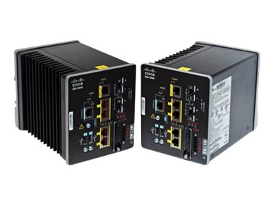 Cisco Industrial Security Appliance 3000 - Switch - L3 - Managed - 2 x 10/100/1000 + 2 x Gigabit SFP - DIN rail mountable - DC power - TAA Compliant