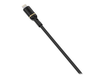 OtterBox Standard - Lightning cable - Lightning male to 24 pin USB-C male - 2 m - black shimmer - USB Power Delivery (60W)