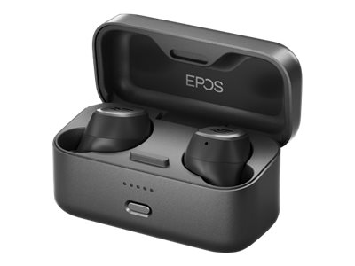 EPOS I SENNHEISER GTW 270 Hybrid - True wireless earphones with mic - in-ear - Bluetooth - grey, black, silver