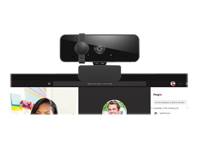 Lenovo Essential - Webcam - colour - 1920 x 1080 - 1080p - audio - USB 2.0 - MJPEG, YUY2 - DC 5 V