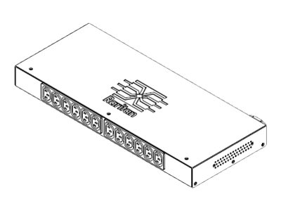 Outlet Met and Switched 230V 16A 12 Outl