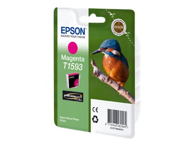 Epson T1593 - 17 ml - magenta - original - blister - ink cartridge - for Stylus Photo R2000