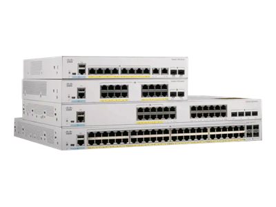 Cisco Catalyst 1000-8T-2G-L - Switch - Managed - 8 x 10/100/1000 + 2 x combo Gigabit SFP (uplink) - rack-mountable