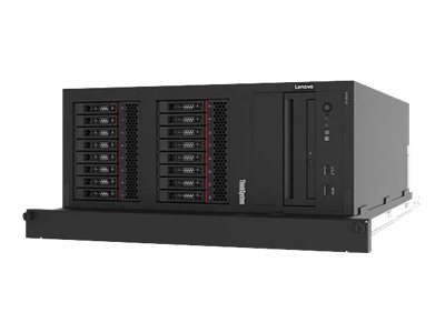 ST250 V2 Xeon E-2334 (4C 3.4GHz 8MB Cache/65W), 1x16GB, O/B, 2.5\" HS (8), SW RAID, Fixed 500W 94%, XCC Enterprise, No DVD